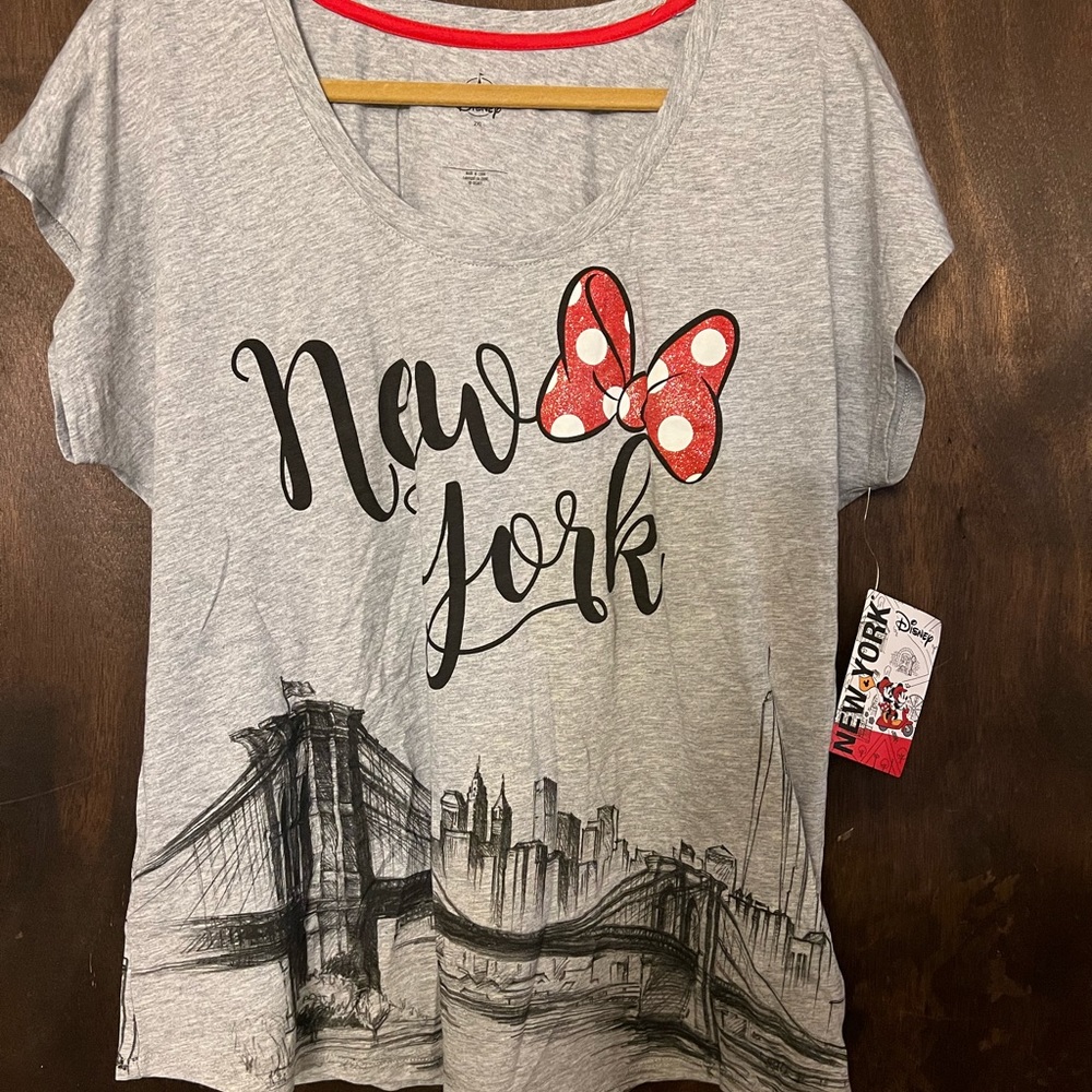 Disney Minnie Mouse New York City Skyline T-Shirt